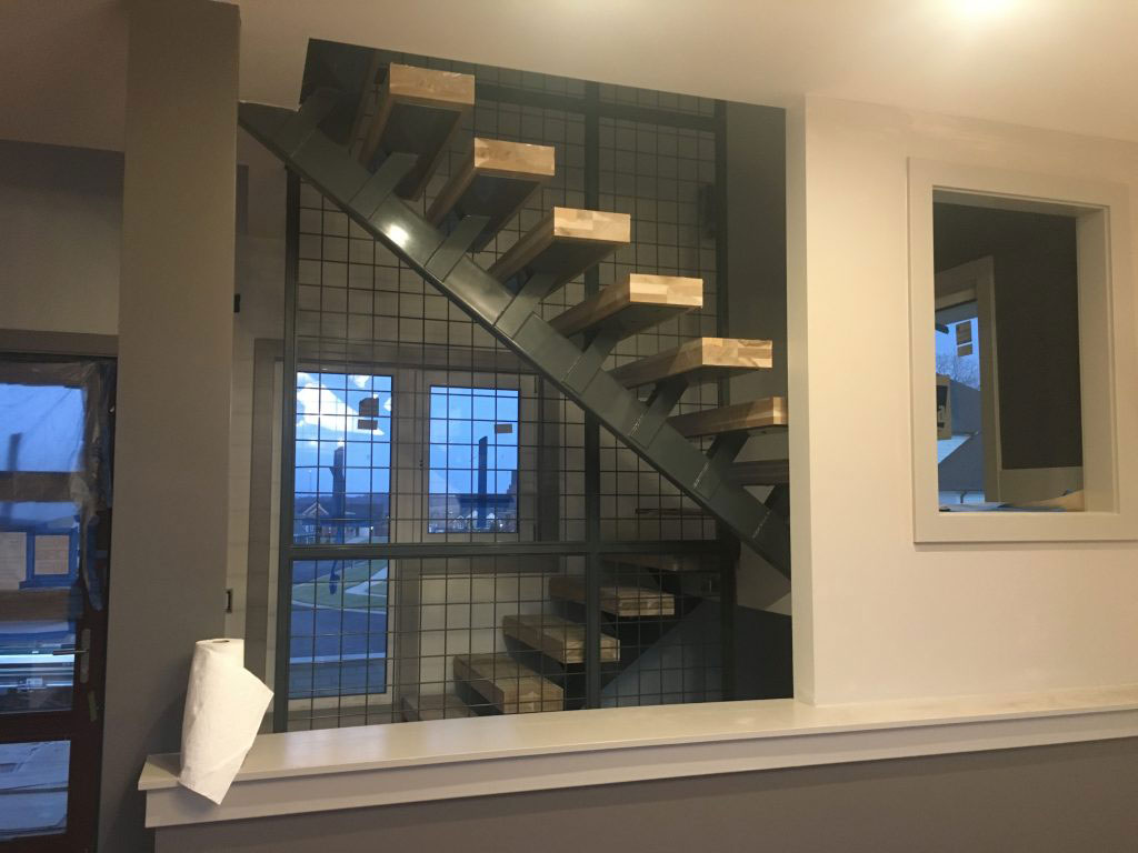 Custom Iron Staircase